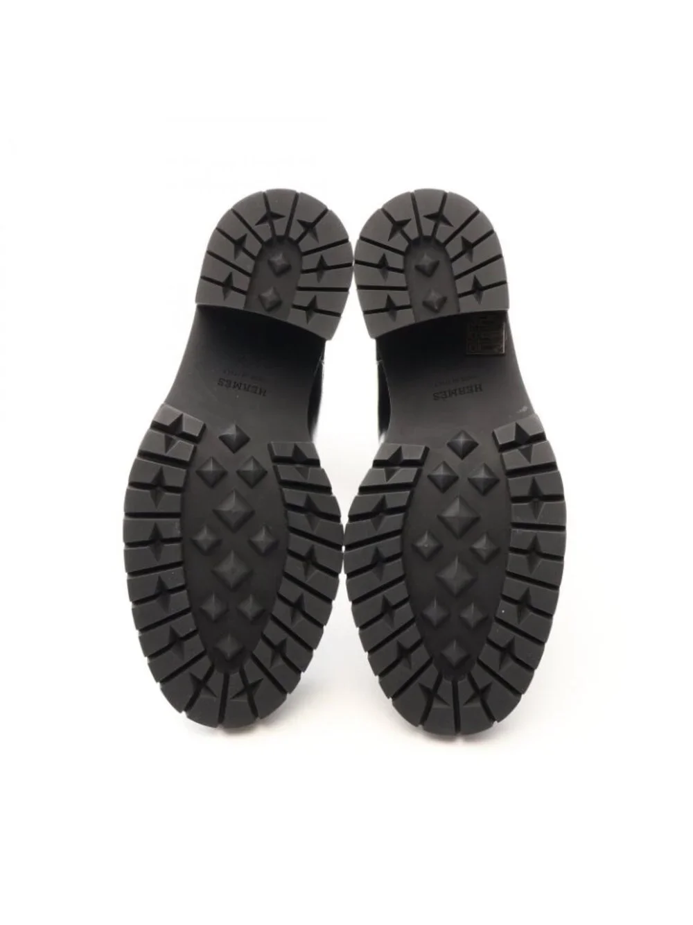Hermes Boots Lindsay H-lift Black Leather